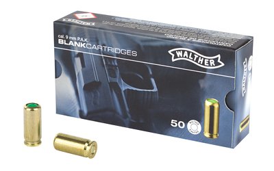 UMX WALTHER 9MM PAK BLANKS 50/BX by Umarex