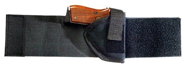 BULLDOG ANKLE HOLSTER RH BLACK - SUB COMPACT AUTOS W/2"-3" BBL by Bulldog Cases