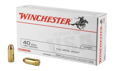 WIN USA 40SW 180GR FMJ 50/500 by Winchester
