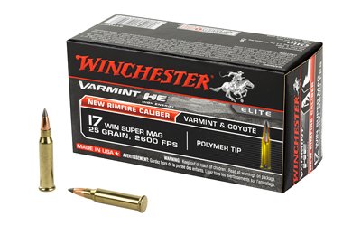 WIN VARMINT HE 17WSM 25GR PT 50/500 by Winchester
