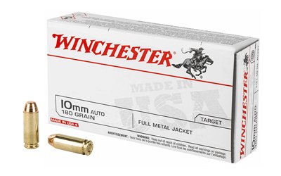 WIN USA 10MM 180GR FMJ 50/500 by Winchester