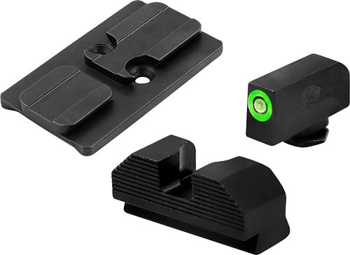 XS MINIMALIST TRITIUM SIGHT & - OPTIC PLATE ACRO FOR WALTHER by XS Sights