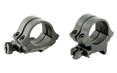 WEAVER QUAD LOCK RNGS 1" HI EXT MBLK