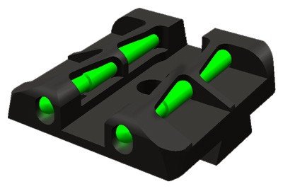 HIVIZ LITEWAVE REAR SIGHT FOR - SPRINGFIELD XD/XD-M by Hi-Viz