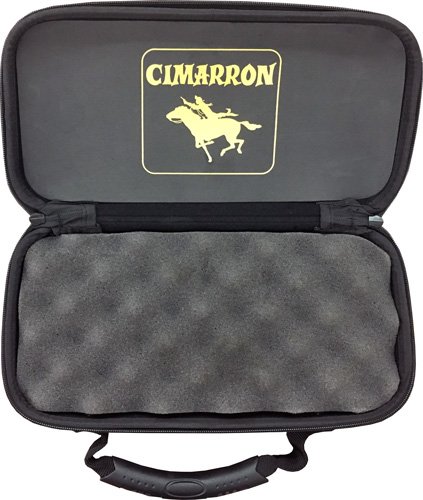 CIMARRON REVOLVER CASE LARGE - 5.5" TO 8" BARREL BLACK by Cimarron Firearms