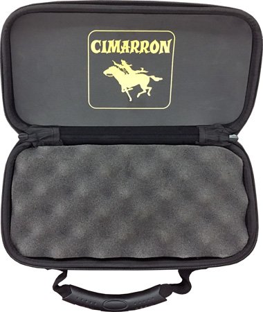 CIMARRON REVOLVER CASE SMALL - 3.5" TO 5.5" BARREL BLACK by Cimarron Firearms