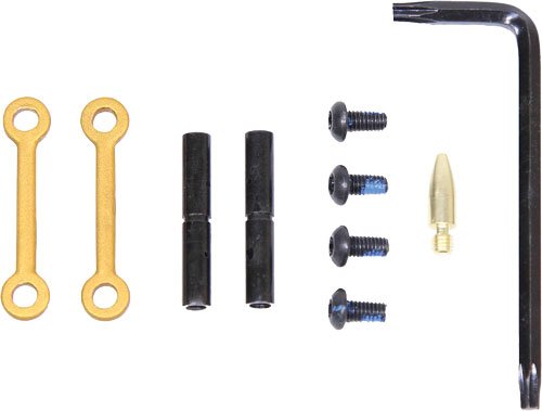 GUNTEC AR15 ANTI ROTATION - PIN SET ANODIZED GOLD by Guntec USA