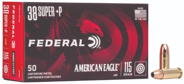 FDR 38SUP 115GR AE JHP 50RD by Federal Ammunition