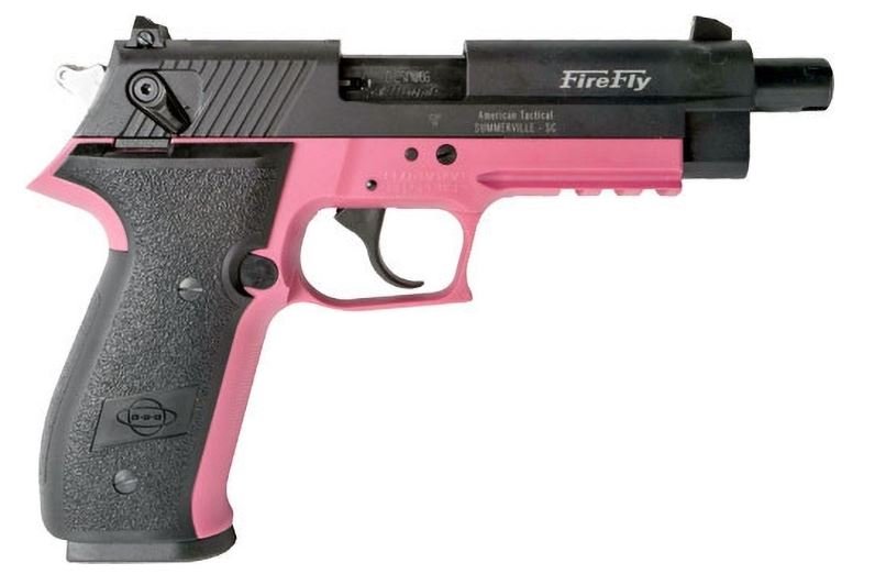 AMERICAN TACTICAL INC GSG FIREFLY 22LR PINK 4.9" TB by American Tactical / ATI