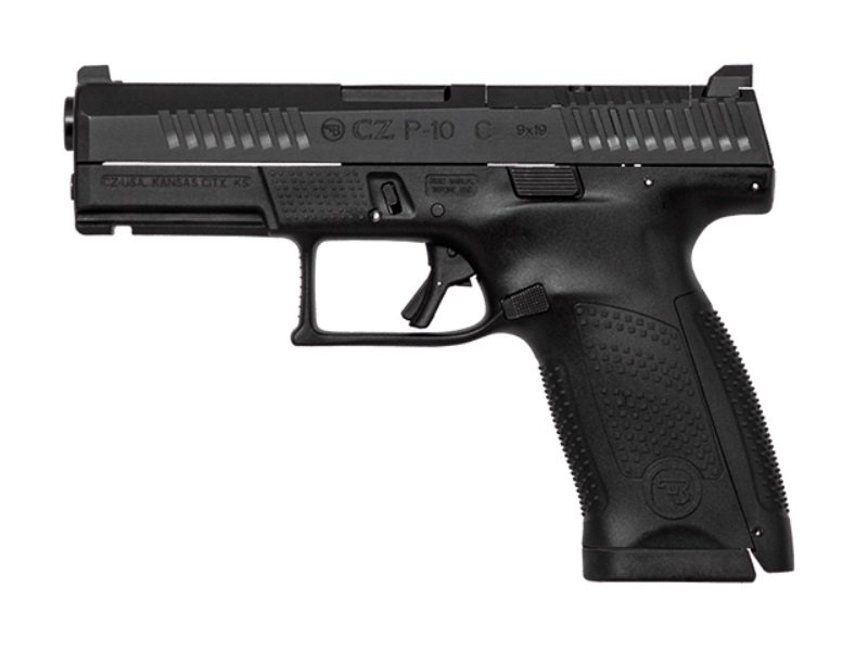 CZ P-10 C 9MM BLACK 10+1 4" OR by CZ-USA