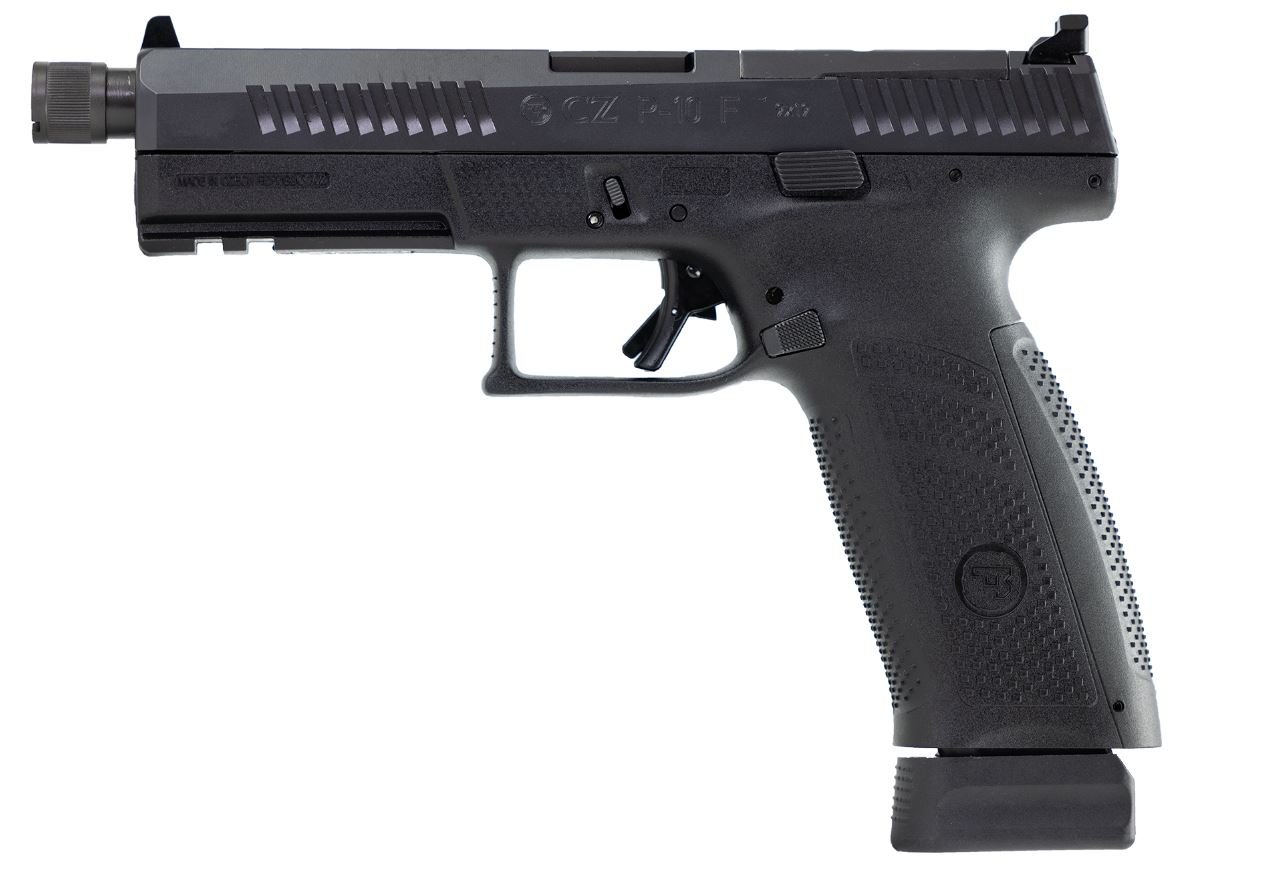 CZ P-10 F 9MM BLK 21+1 5" OR SR by CZ-USA