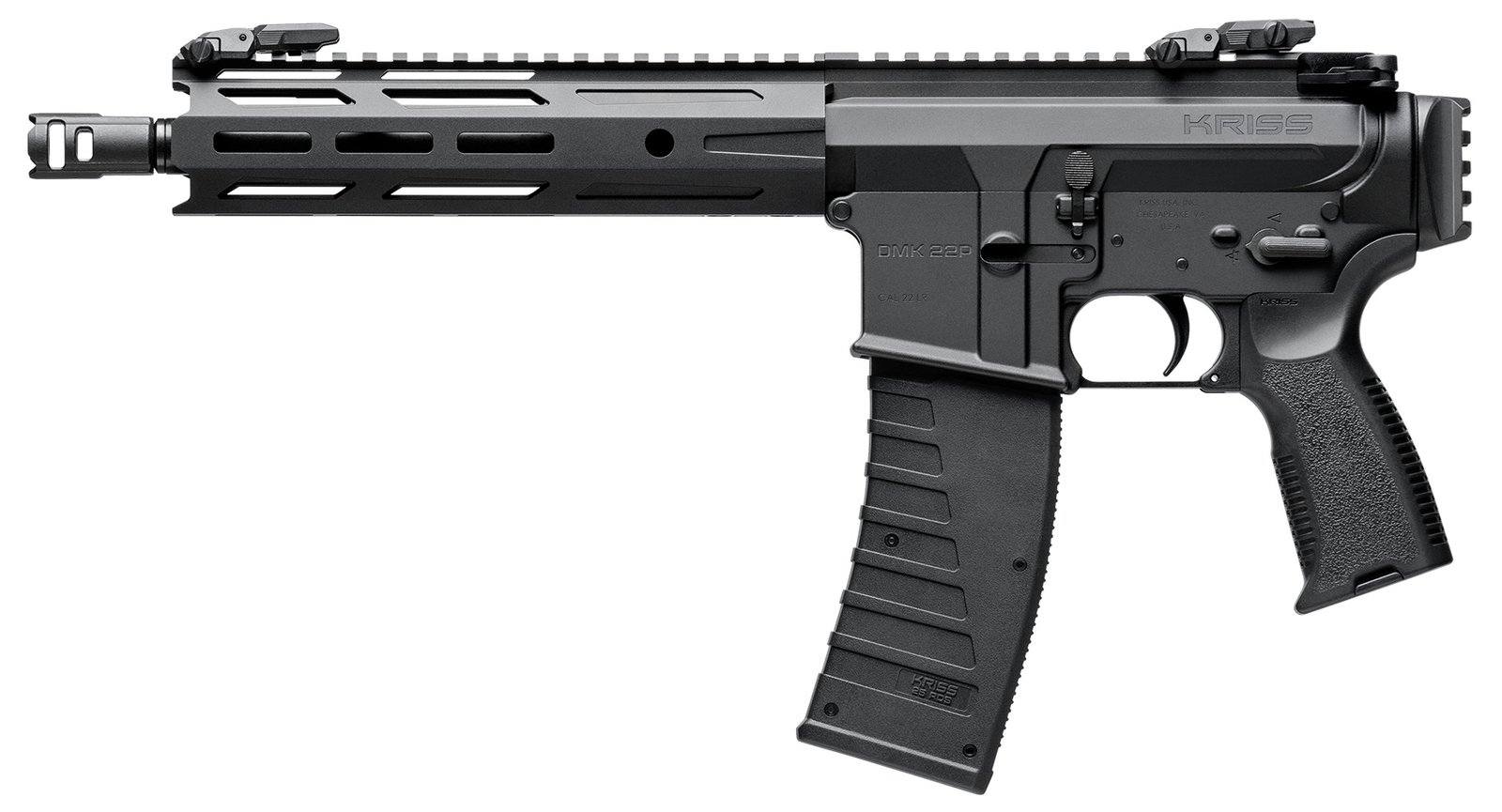 KRISS USA DMK22P 22LR 10.5" BLK 25+1 TB by Kriss TDI