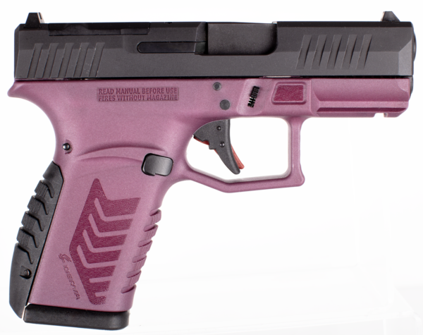 DERYA ARMS DY9Z 9MM BLKCHERRY/BLK 15+1 OR