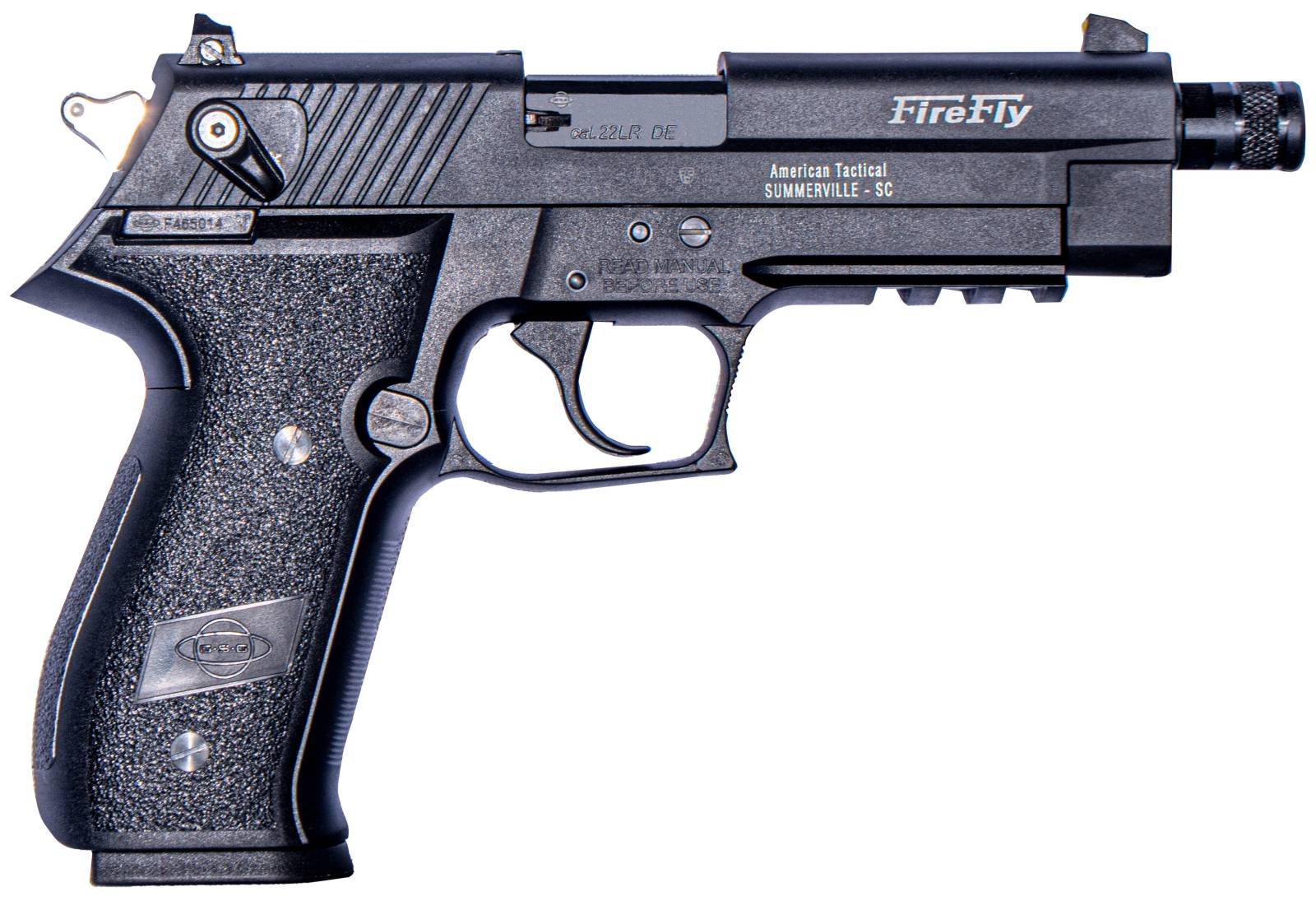 AMERICAN TACTICAL INC GSG FIREFLY 22LR BLK 4.9" TB by American Tactical / ATI