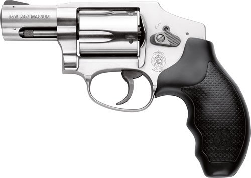 S&W 640 357 2.125" FS 5-SHOT - STAINLESS STEEL RUBBER by Smith & Wesson / S&W