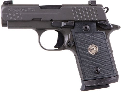 SIG P938 LEGION 9MM 3" SAO - XRAY3 (3)7RD G10 GRIP/GREY by Sig Sauer