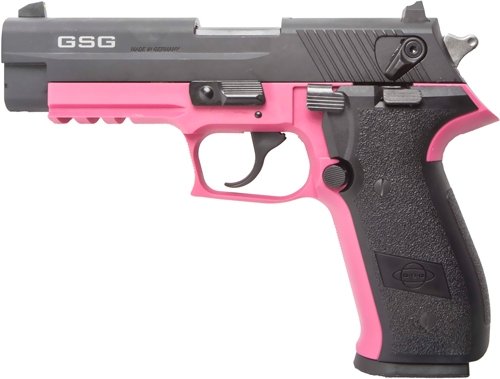 GERMAN SPORT FIREFLY 22LR - 4" FS 10RD NON-TREADED PINK by German Sport Guns / GSG