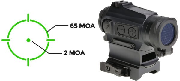 HLS 515 RDS GRCD 20MM SLR ALUM by Holosun