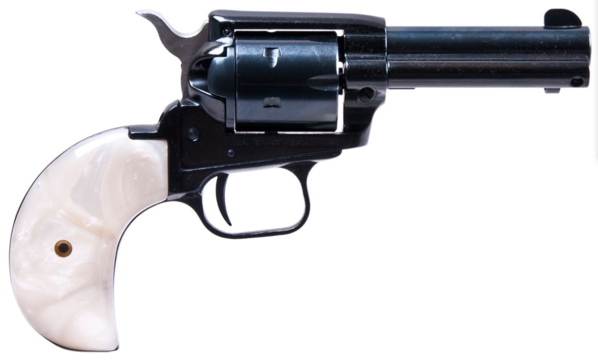 HERITAGE MANUFACTURING 22LR/22M BL/PRL BIRD HEAD 3.5" by Heritage Arms