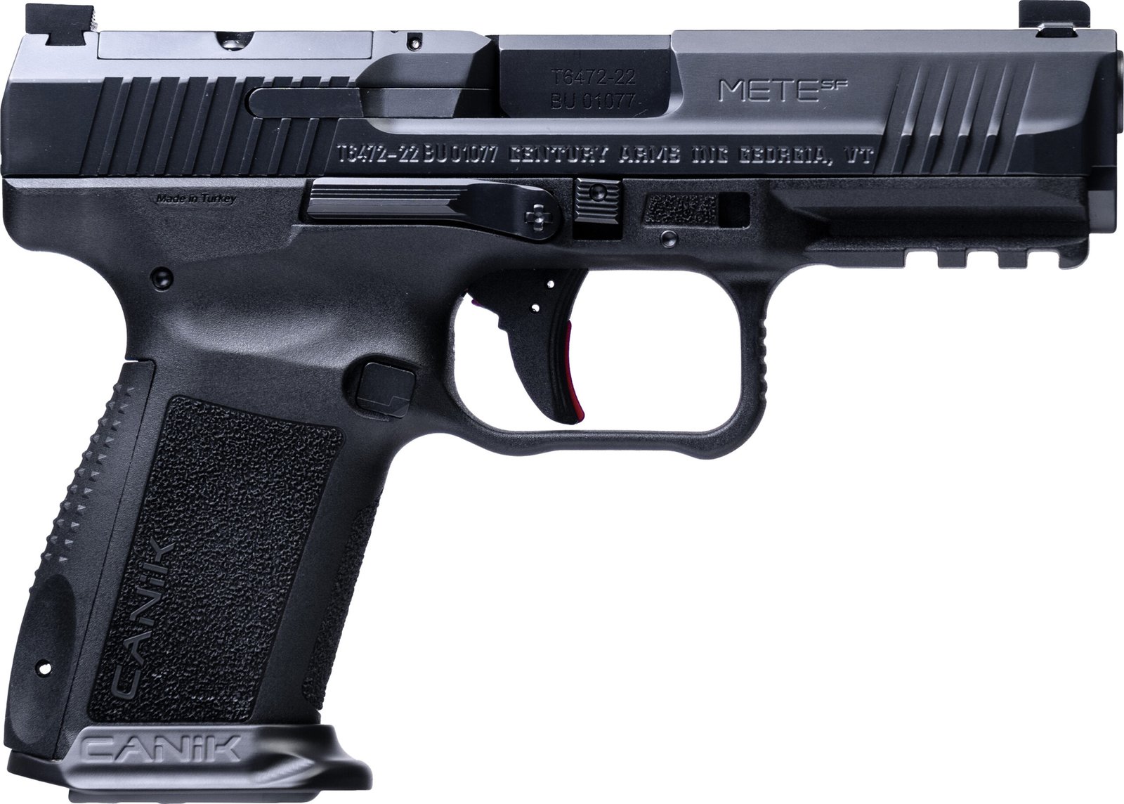 CAN METE ONE SF 9MM 15R BLK by Canik