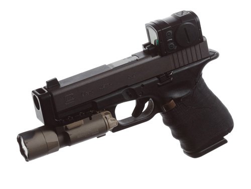 GLOCK LIGHT-MOUNTED COMPENSATOR X300U-A - 19/19X/23 by Vantage Point Armory