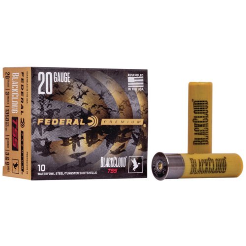 BLACK CLOUD TSS SHOTSHELLS - 20 GAUGE, SHOT SZ 3 & 9, 1 OZ, 3", 1350 FPS, 10/BX by Federal Ammunition