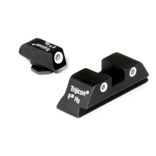 BRIGHT AND TOUGH SELF ILLUMINOUS NIGHT SIGHTS - GLOCK 20 / 21 / 29 / 30 / 36 / 40 / 41 - YELLOW REAR by Trijicon