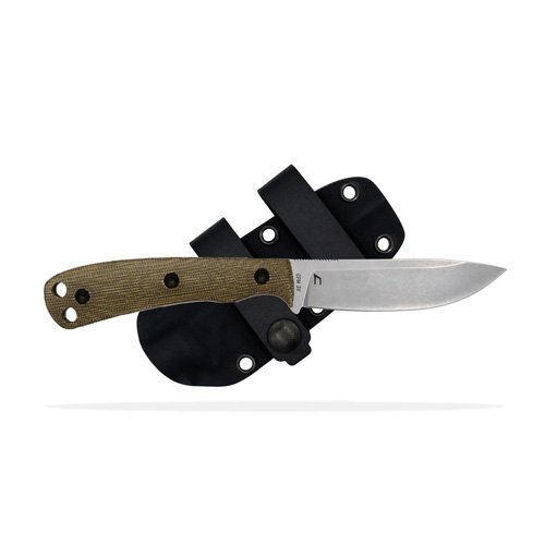 SKT ASCENT KNIFE - OD, DROP POINT, PLAIN EDGE, 3.6" BLADE, G10 HANDLE by Shield Arms