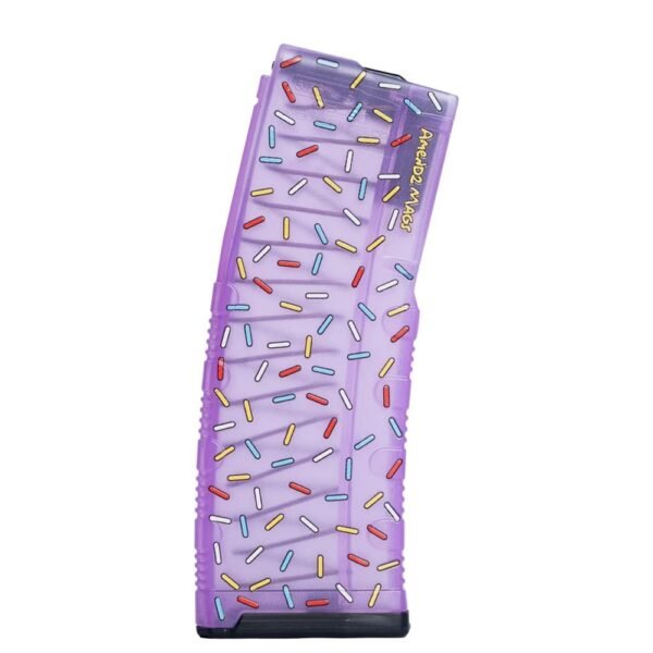 Amend2 Pink Sprinkle Donut AR-15 Mod-C Rifle Magazine 5.56/.223 30/rd by C&E Innovations DBA Amend2