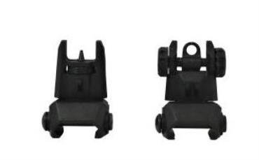 ATI Tactical Flip Up Front & Rear Back Up Sight - Polymer by American Tactical / ATI