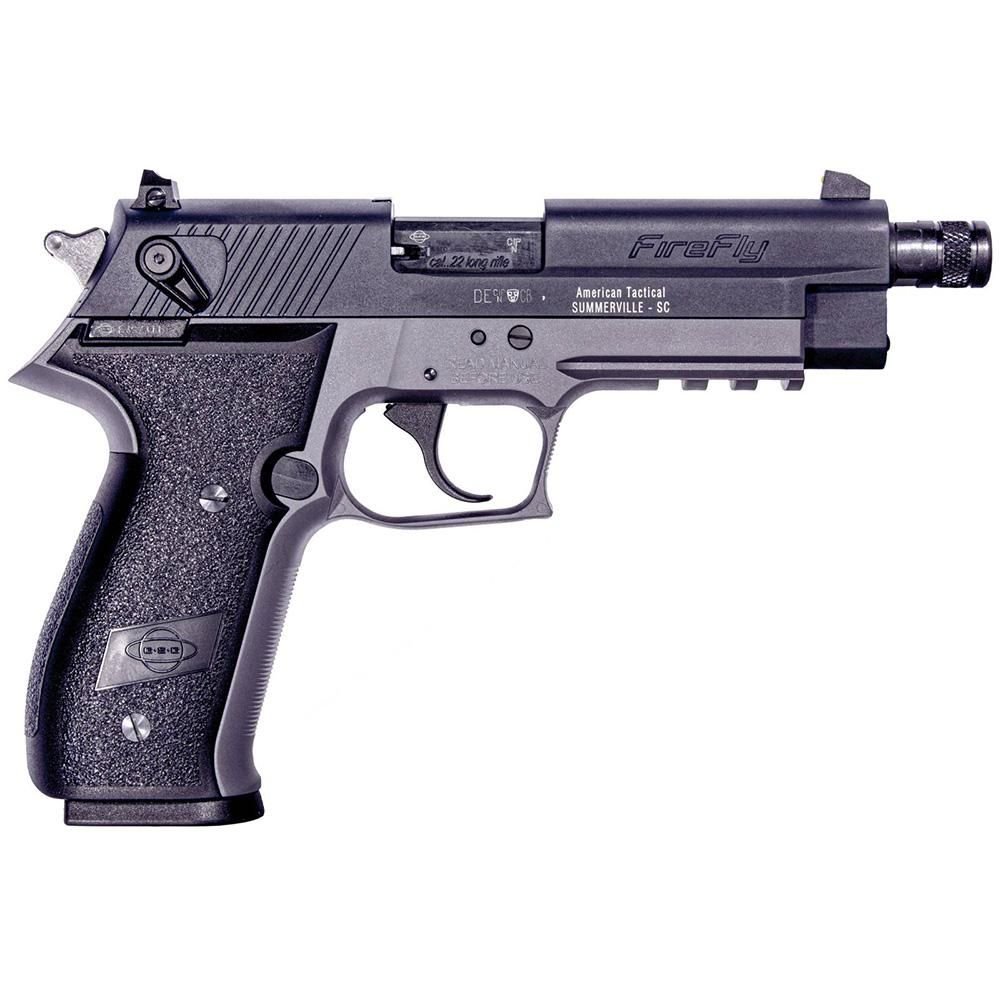 ATI GSG Firefly Handgun .22 LR 13rd Magazines(2) 4.9 Threaded Barrel Smoke Frame by American Tactical / ATI