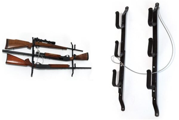 Allen Three Gun Locking Gun Rack with Steel Construction by Allen Company