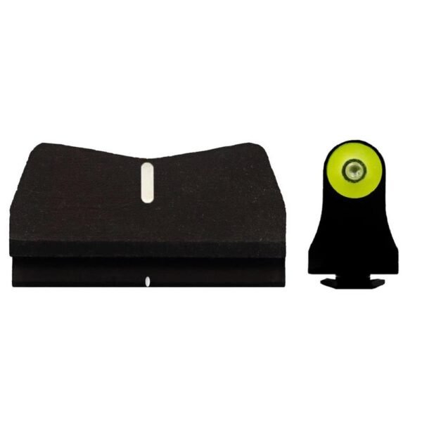 XS Sight DXW2 Big Dot Sight for Glock Suppressor Hgt 17 19 22-24 26 27 31-36 - Yellow by XS Sights