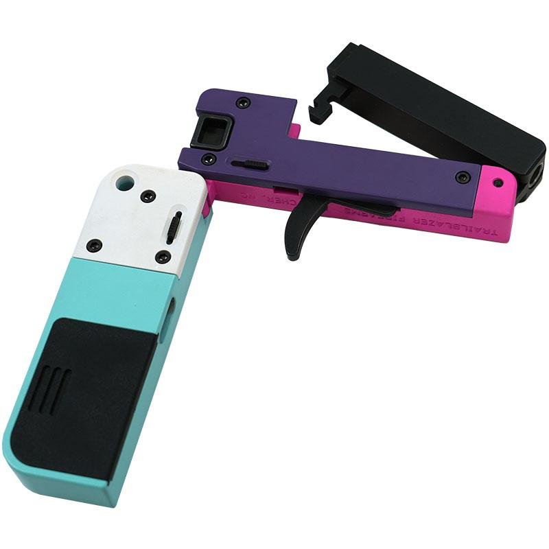 LifeCard Handgun .22 LR Single Shot 2.5" Barrel Confetti Aluminum Frame by Trailblazer Firearms
