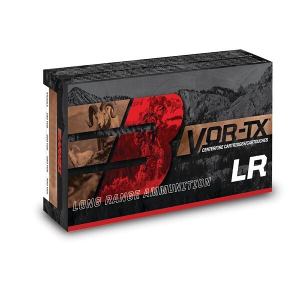 Barnes VOR-TX Long Range Rifle Ammunition 7mm Rem Mag 139 gr LRX-BT 20/rd