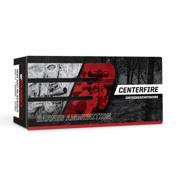 Barnes JHP Rifle Ammunition .223 Rem 69gr JHP BT 3000 fps 20/ct