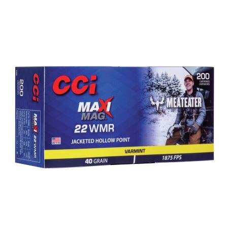 CCI Maxi Mag .22 WMR 40 gr JHP 200/ct by CCI Ammunition