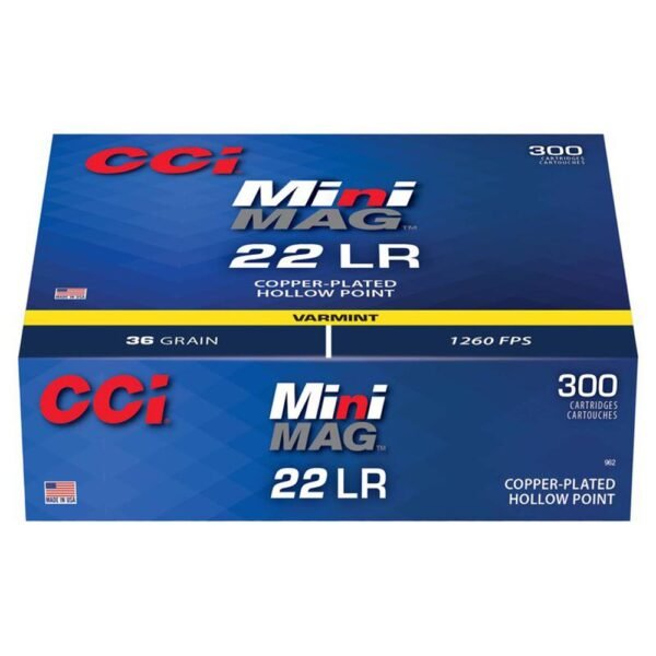 CCI Signature Mini-Mag .22 LR Signature Mini-Mag 36 gr CPHP 300/rd by CCI Ammunition