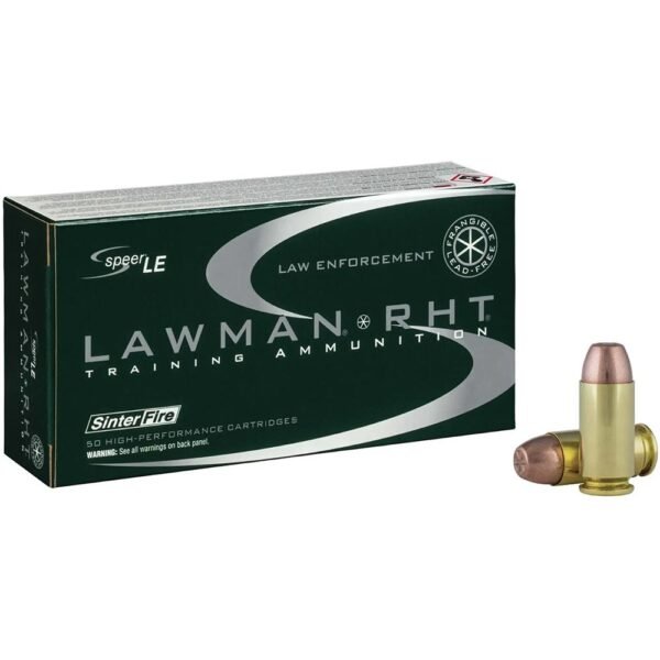 CCI Speer Lawman Handgun Ammunition .40 S&W 125 gr RHT Frangible 900 fps 50/ct by CCI Ammunition
