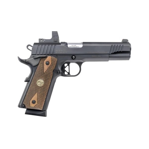 Chiappa 1911 Superior MRS Red Dot Handgun .45 ACP 5" Barrel Blued Frame Walnut Grips ZT Red Dot by Chiappa Firearms