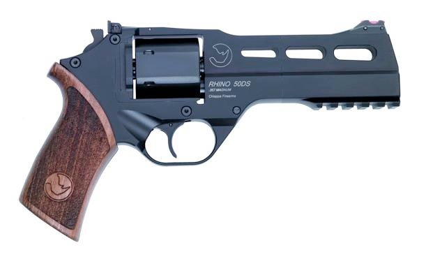 RHINO .357MAG REVOLVER 50 SAR BLK 5IN BBL 3MOON CLIPS 6RND by Chiappa Firearms