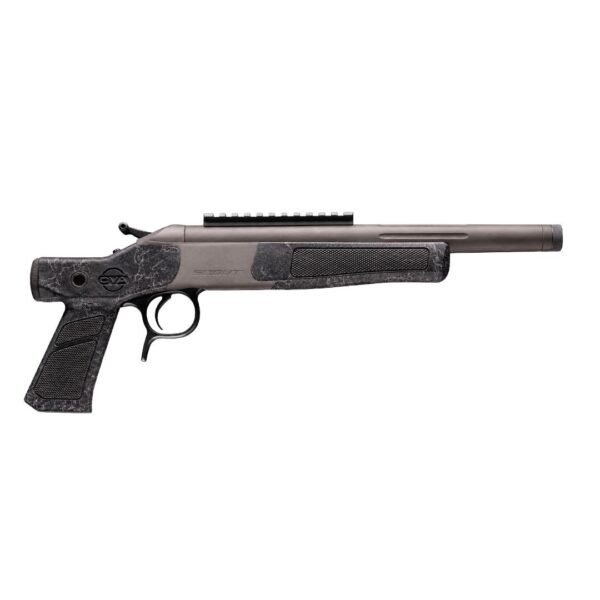 CVA Scout XP Pistol .243 Win Single Shot 11.5" Threaded Tungsten Barrel Black Web Furniture CSSI Exclusive by Connecticut…