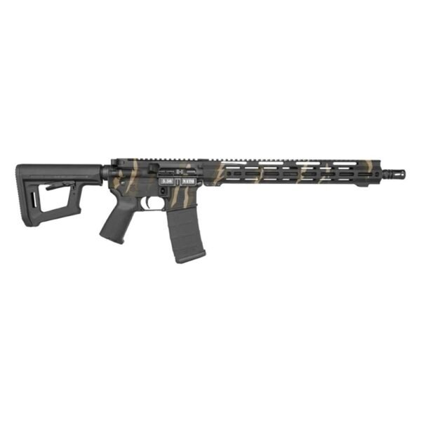 Diamondback DB15 Rifle 5.56 NATO 30rd Mag 16" 1/2x28 Threaded Barrel Tiger Stripe by Diamondback Firearms