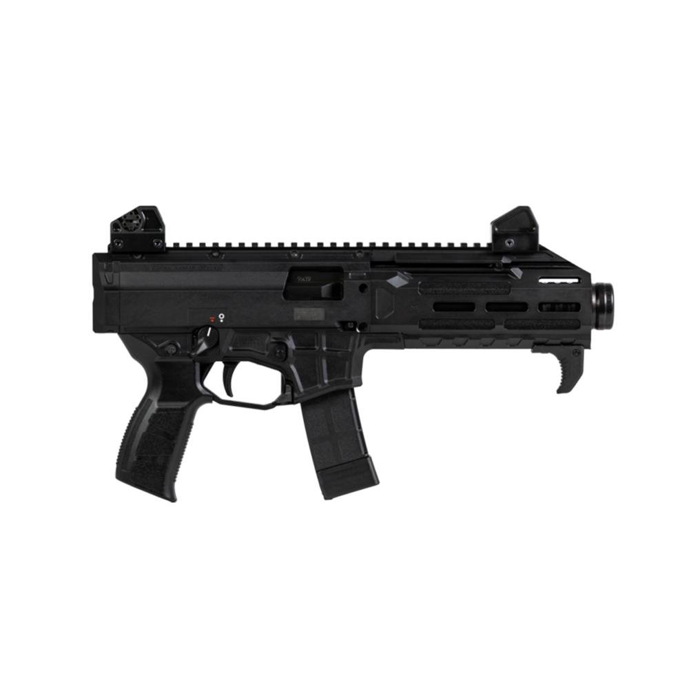 CZ USA Scorpion 3+ Handgun 9mm Luger 20rd Magazines (5) 7.8" 1/2x28 Threaded Barrel Black with QD Sling Mount by CZ-USA