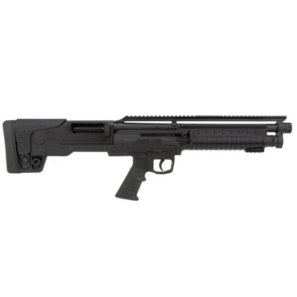 Escort BullTac Auto Shotgun 410 ga 3" Chamber 5rd Magazine 18'' Barrel Full Length Pic Rail & Pop Up Sights Black by Hatsan…