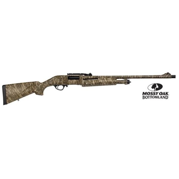 Escort Field Hunter Turkey Pump Shotgun 12ga 3" Chamber 4rd Capacity 24" Barrel Mossy Oak Bottomland Stock by Hatsan USA /…