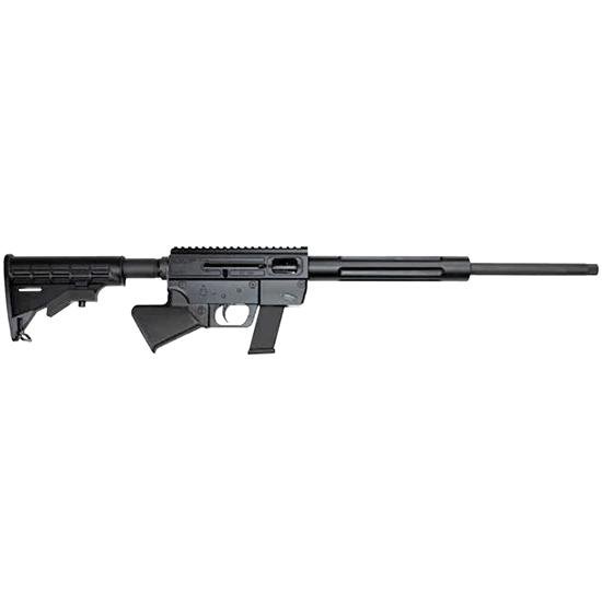 Just Right Carbine Gen 3 CA Legal Takedown 9mm Luger Glock Magazine 17" Threaded Barrel Black by Just Right Carbines
