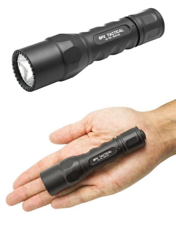 6PX TACT FLASHLIGHT 275 LUM BLK by Surefire