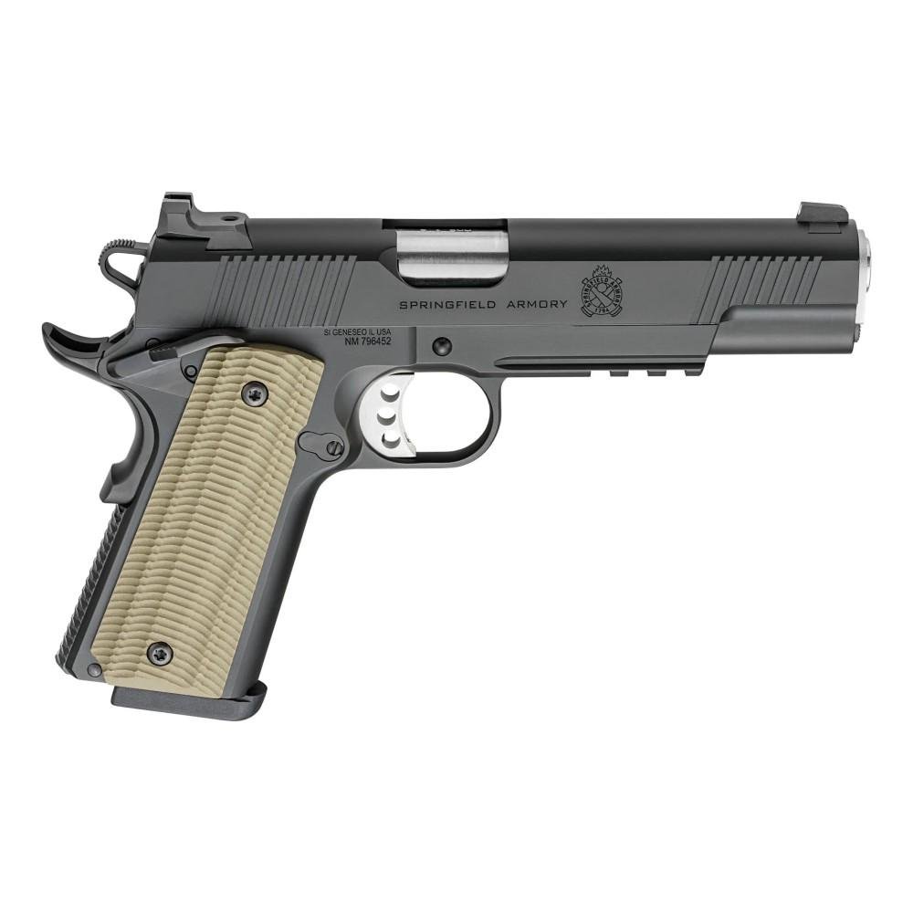Springfield 1911 Operator Handgun 9mm Luger 9rd Magazines(2) 5" Barrel G10 Grips Tritium Front Sights by Springfield Armory