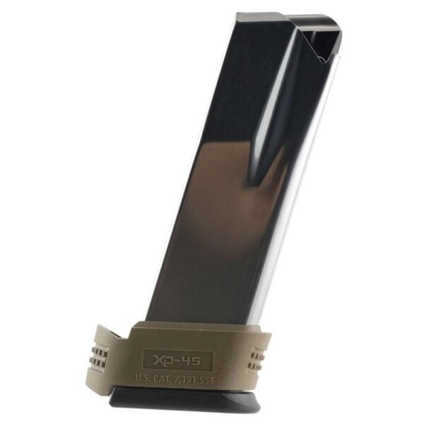Springfield XD Compact Handgun Magazine .45 ACP 13/rd FDE Sleeve by Springfield Armory